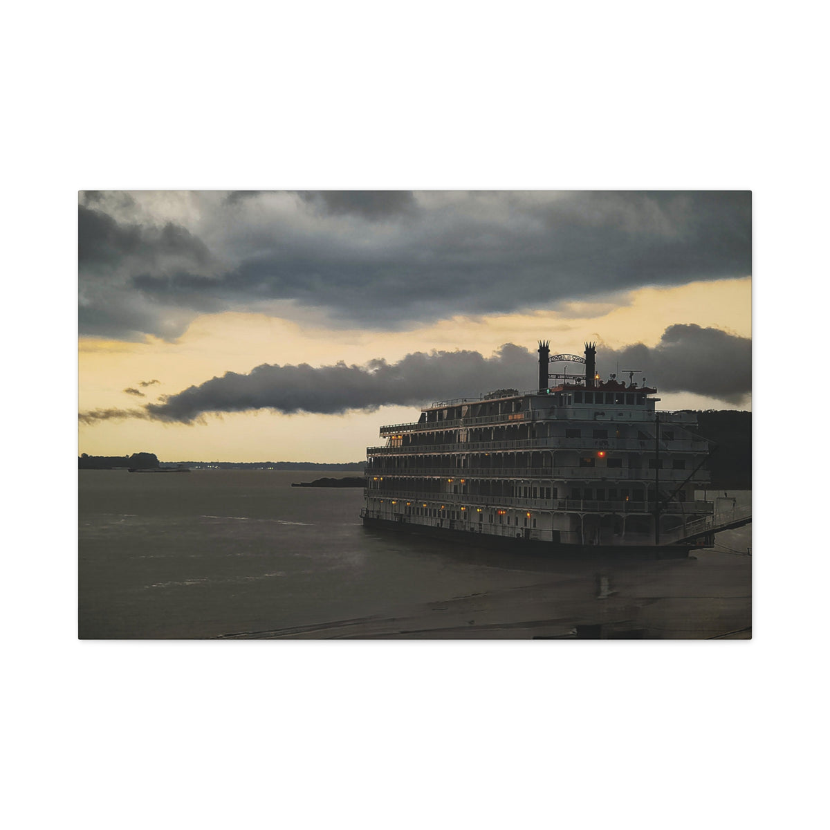 Riverboat at Dusk
