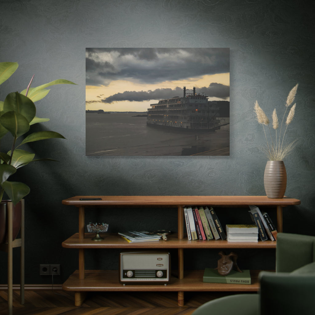 Riverboat at Dusk