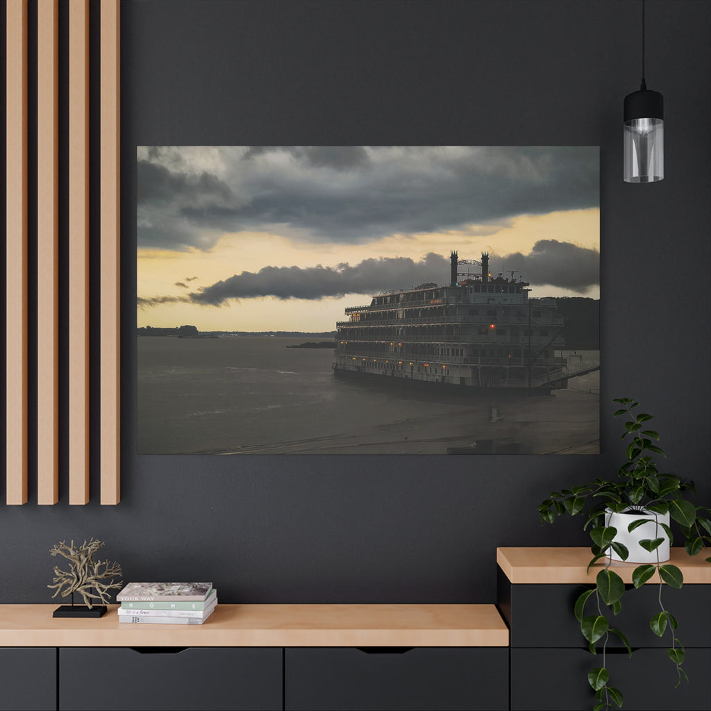 Riverboat at Dusk